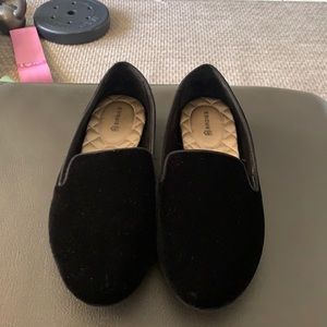Birdies size 6 the starling velvet slides